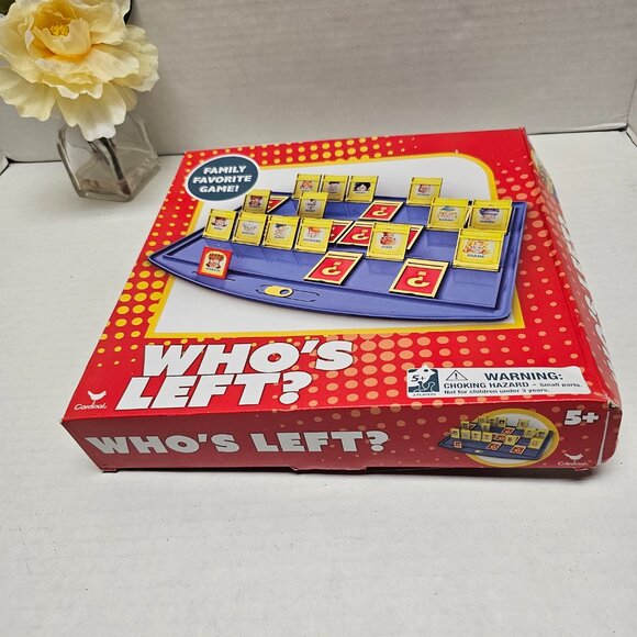 New Family Board Fun Game Who's Left 5+ - Picture 7 of 7
